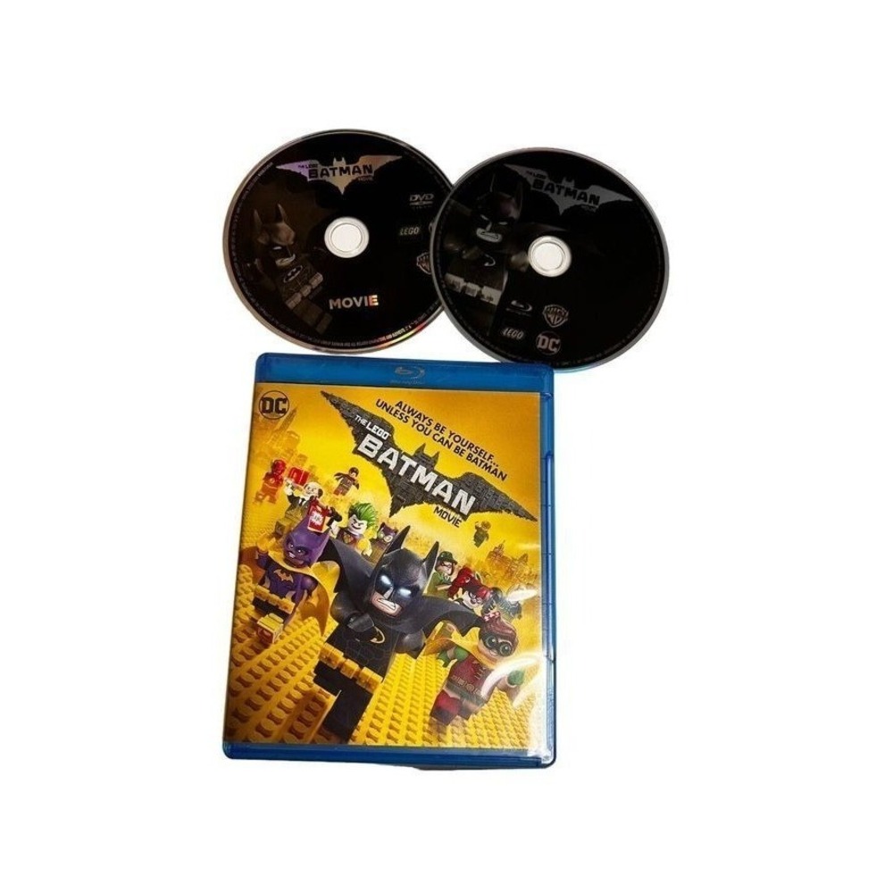 The LEGO Batman Movie Blu-ray DVD 2-Disc Set DC Comics‎ Warner Bros Animated